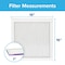 3M 16x16x1 Ultra Allergen Pleated Air Filter, MERV 12, 0.3 Micron 2016DC-6 - alternate 9